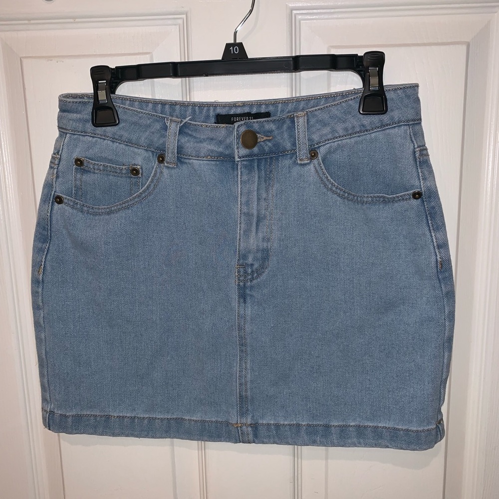 Denim skirt